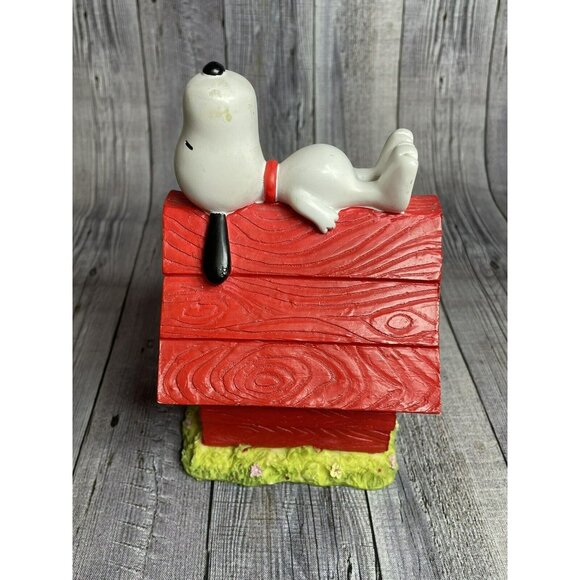 Vintage UFS Peanuts Snoopy Doghouse Bank Collectible - Picture 6 of 12